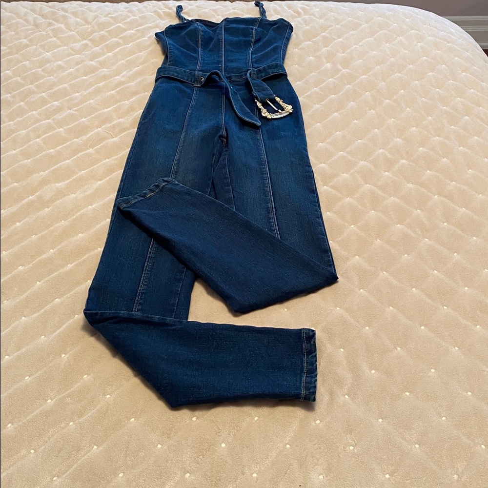 Sissy Boy denim jump suit
ladies size S